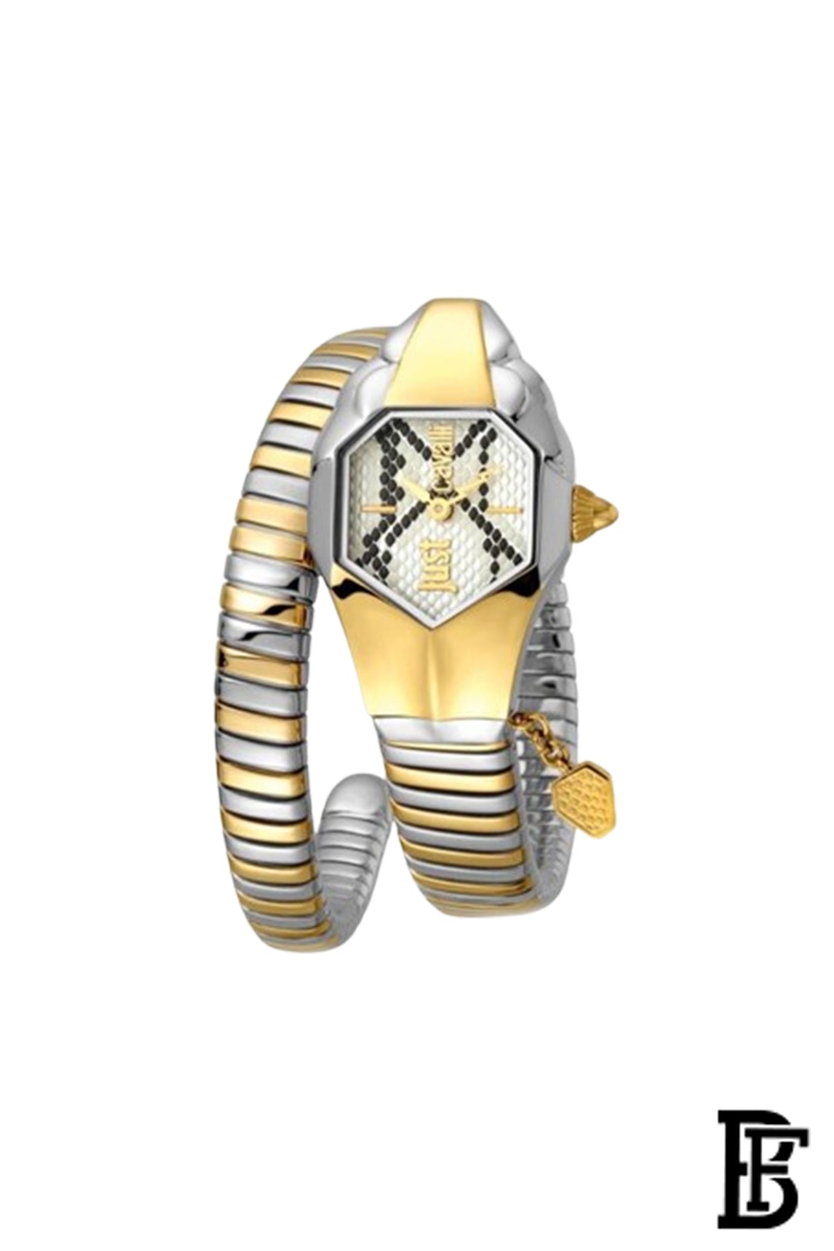 Just Cavalli DNA Septagon White Dial Ladies Watch JC1L001M0165 image 0