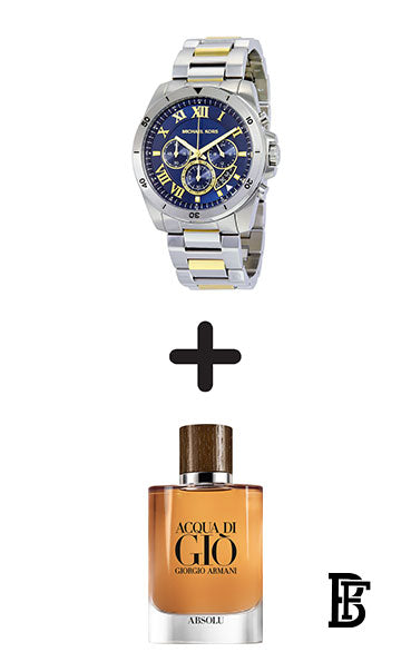 Michael Kors Watch for Men MK8437 + Gift perfume Tester 30 ml image 1