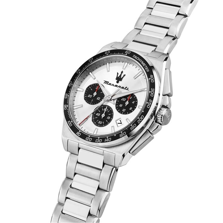 Maserati Velocita Men's Silver Watch - Model R8873652006
