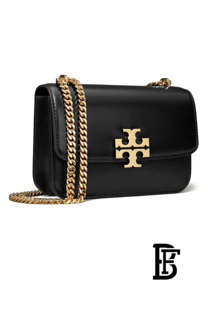 Tory Burch Black Leather Women Handbag 166169 001 – Elegant Everyday Shoulder Bag image 3