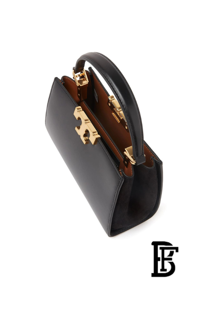 Tory Burch Black Leather Women Handbag 154816 001 – Elegant Everyday Shoulder Bag image 4