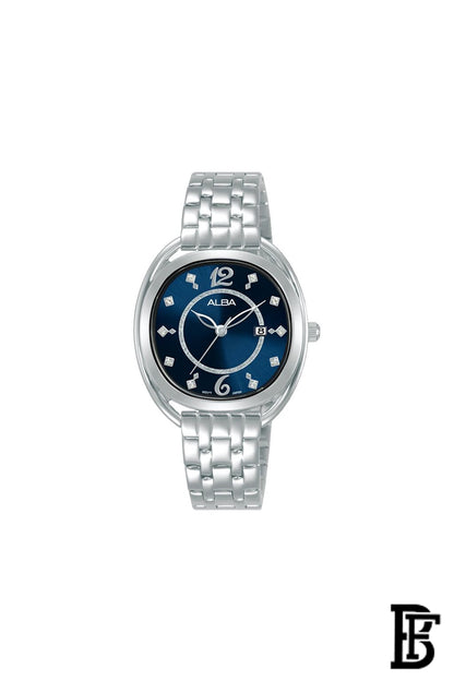 Alba AH7BH3X Women's  Stainless Steel Quartz Analog Wrist Watch + Gift perfume tester 30 ml Warranty from Elaraby Group image 2