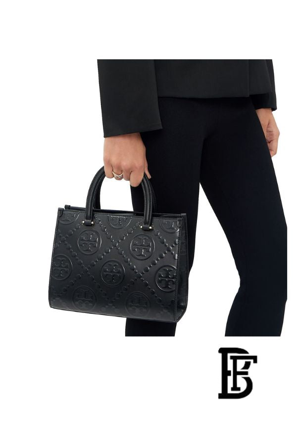 Tory Burch Black Leather Women Handbag 162013 001 – Elegant Everyday Shoulder Bag image 10