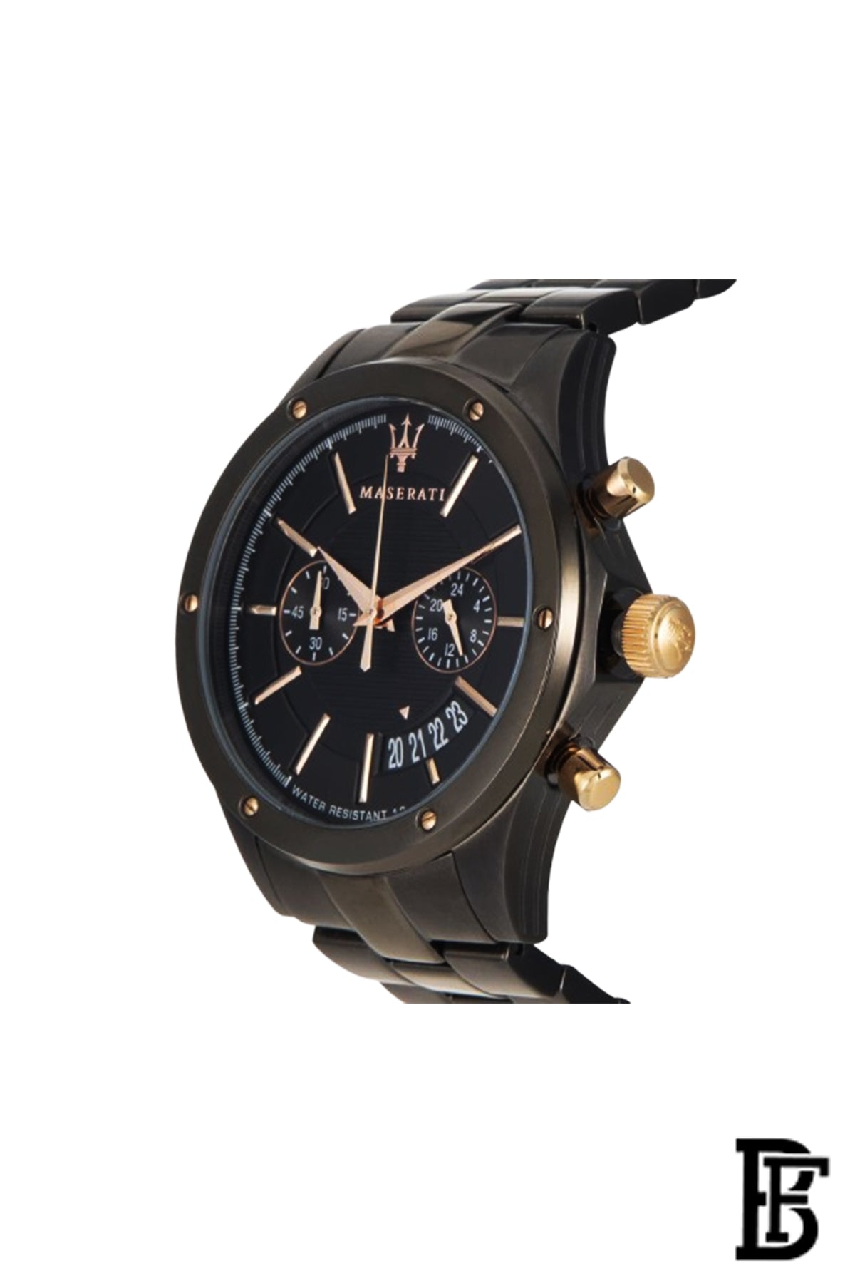 MASERATI Men's Analog Stainless Steel Clasp Round Wrist Watch R8873627001 image 3