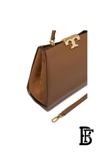 Tory Burch Brown Leather Women Handbag 137312909 – Elegant Everyday Shoulder Bag image 6