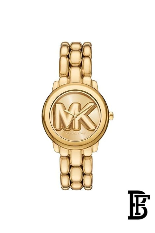 Michael Kors Phoebe Women's Watch MK4923 – Gold Stainless Steel 36mm Quartz Watch image 0