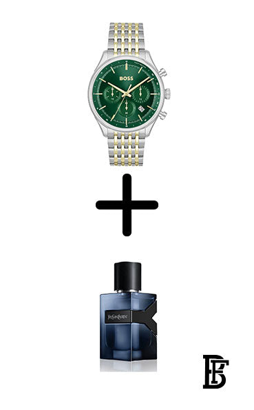 HUGO BOSS Watch For Men 1514081 + Gift perfume Tester 30 ml image 1