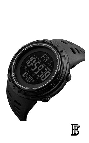 SKMEI  Men's Digital Watch Rubber SK1251 Black image 2