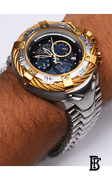 Invicta Bolt Thunderbolt Swiss Ronda Z60 Caliber Men's Watch w/ Mother of Pearl Dial - 54.5mm, Steel image 2
