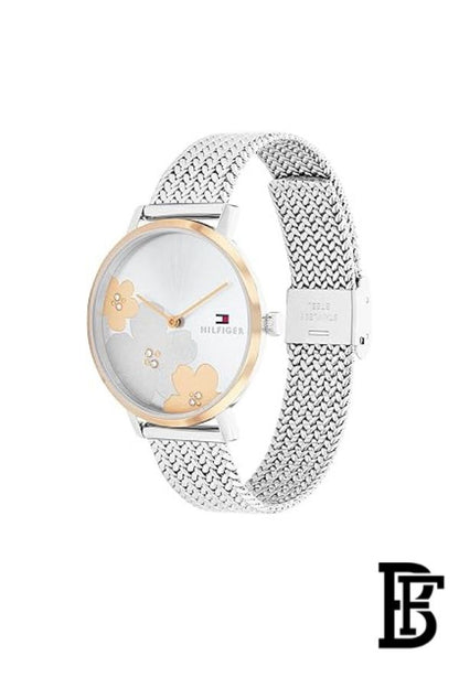 Tommy Hilfiger Women's Watch 1782606 – Light Gold Dial & Slim Gold Ion-Plated Stainless Steel Strap (Copy) image 2