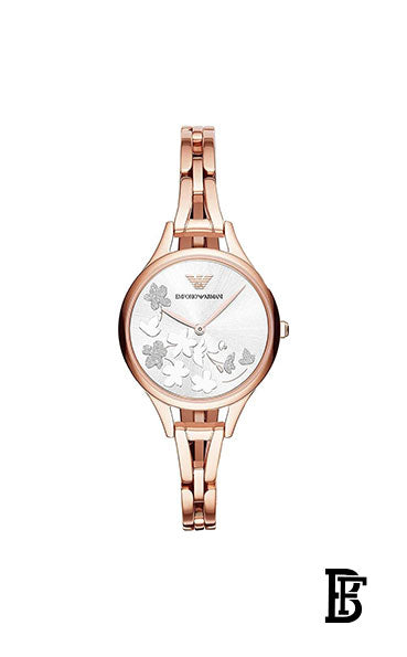 EMPORIO ARMANI Women's Stainless Steel Analog Watch Ar11108 + Gift perfume Tester 30 ml image 2