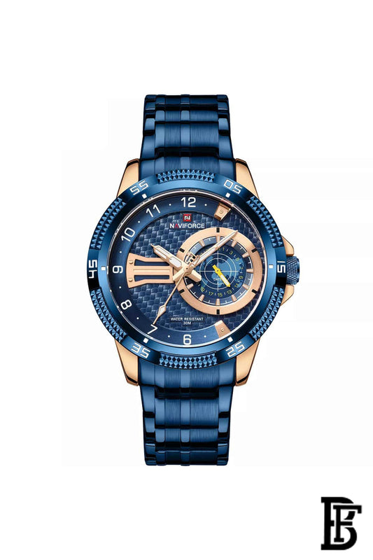 NAVIFORCE NF9206 RG/BE      MEN'S Stainless Steel Analog Wrist Watch image 0
