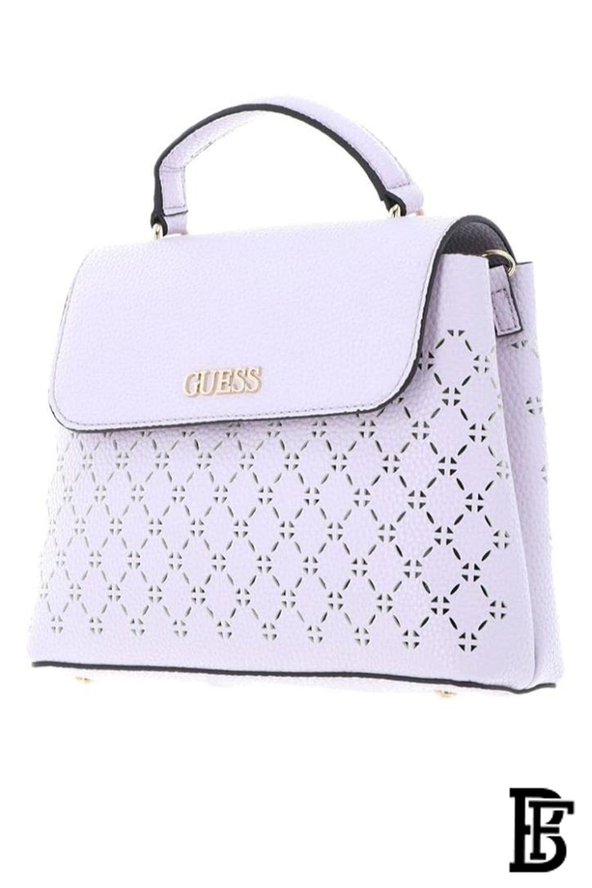 GUESS womens Amara Top Handle Flap\BAGD017 image 2