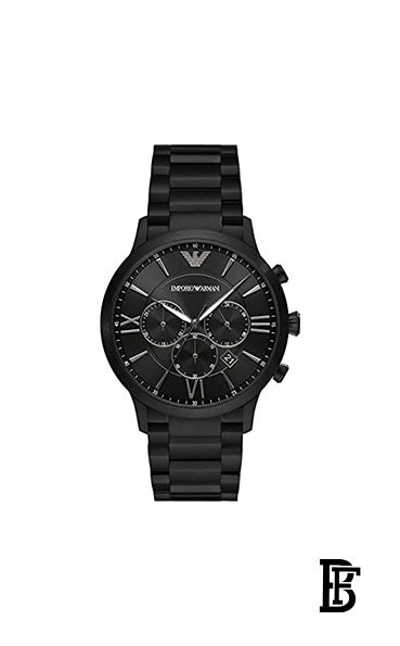 EMPORIO ARMANI Men's Ceramic  Chronograph Watch AR11349 + Gift perfume Tester 30 ml image 2