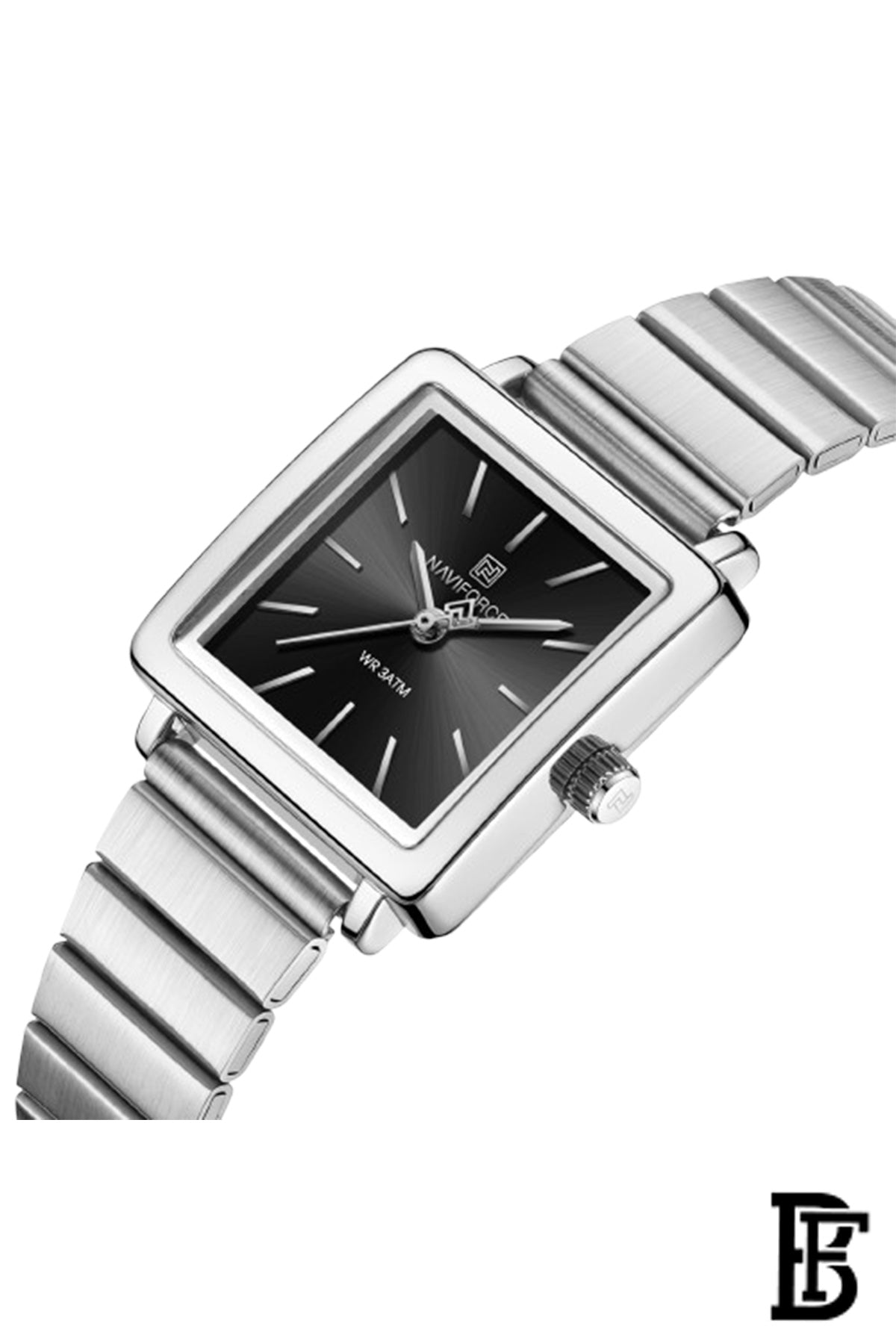 Naviforce NF5048 SBS    Women's Analog Stainless Steel Watch image 2