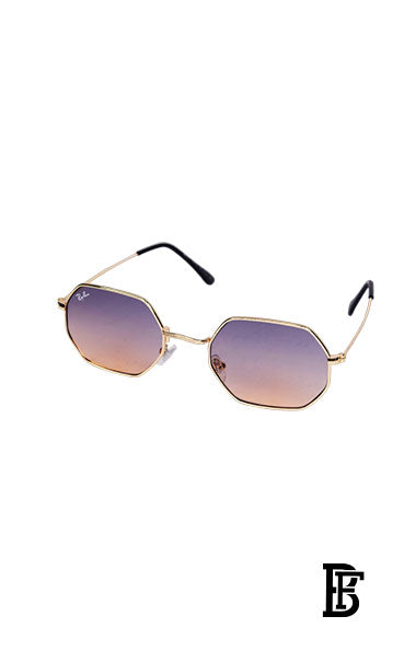 Generic unisex octagon sunglasses inspired by Rayban sn025 image 1