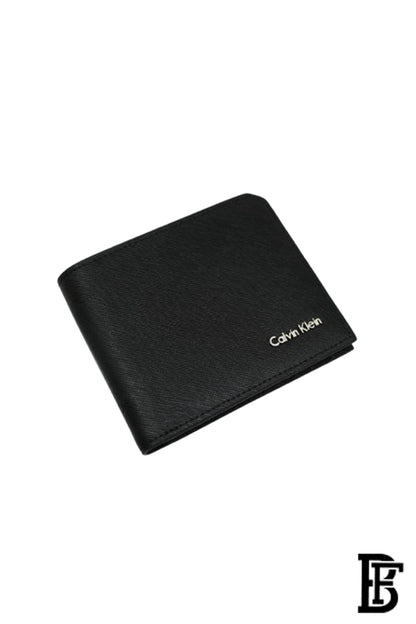 Calvin Klein Wallet for Men, Leather, Black image 0