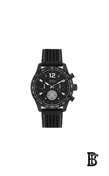 GUESSMen's Silicone Chronograph Watch W0971G1 image 0