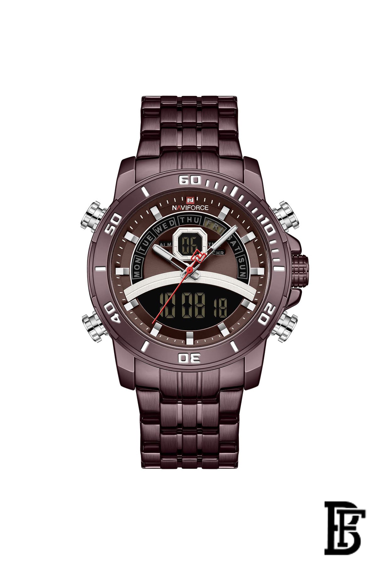 NAVIFORCE NF9181S CECE    MEN'S Stainless Steel Analog Wrist Watch image 0