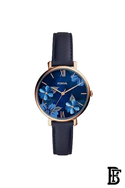 FOSSILWomen's Jacqueline Analog Leather strap Watch ES4673 image 0