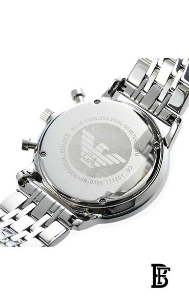 EMPORIO ARMANIMen's Metal Analog Wrist Watch AR0389 image 4