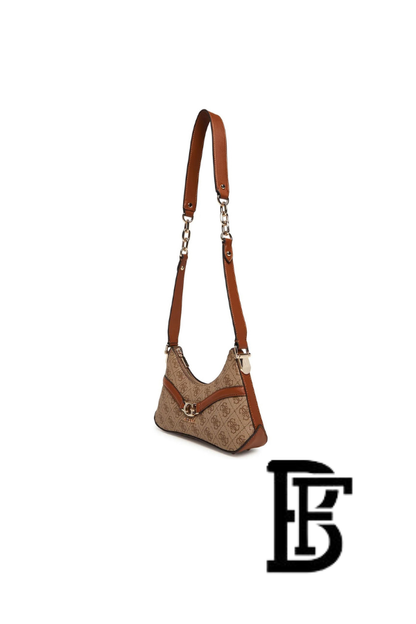 Guess Light Brown Women Shoulder Bag Hwsg7993730 Ltl – Elegant Everyday Crossbody Bag image 4