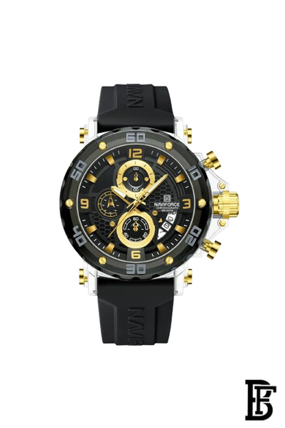 NAVIFORCE NF7123 SGB  MEN'S Stainless Steel Analog Wrist Watch image 1