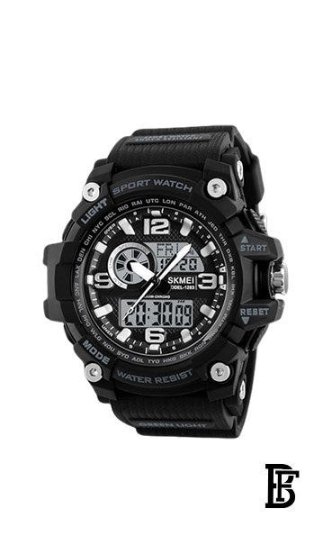 SKMEI  Men's Military Wrist Watch SK1283 Black image 1