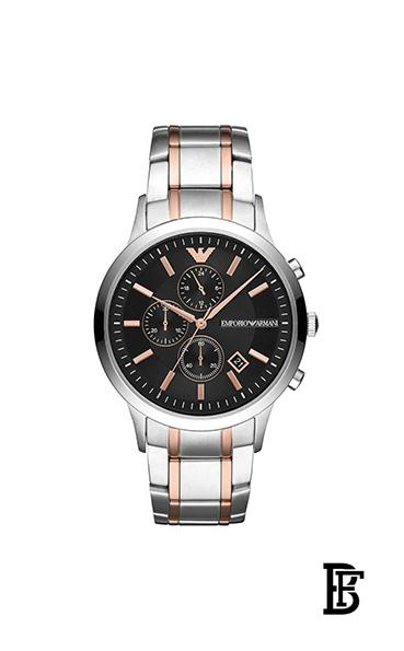 EMPORIO ARMANI Men's Metal Analog Wrist Watch AR11165 image 1