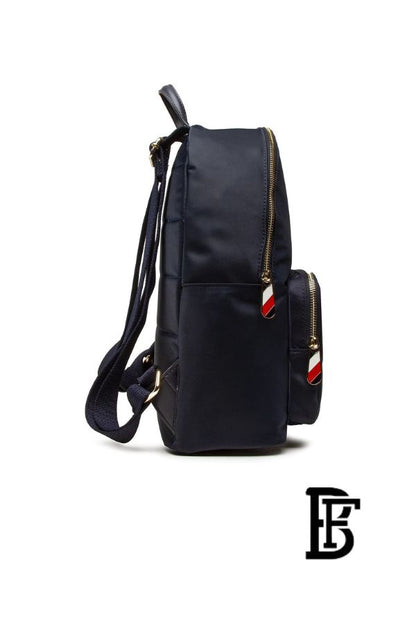 Tommy Hilfiger Blue Leather Women backpack Aw0Aw13170 – Elegant Everyday Bag image 6