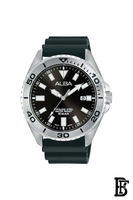 Alba AS9Q49X Men's Silicone  Quartz Analog Wrist Watch      Warranty from Elaraby Group image 0