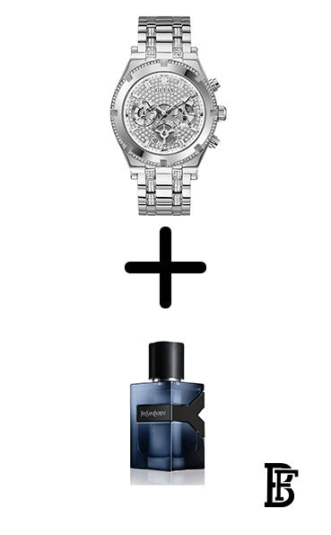 Guess GW0261G1 Analog , silver, bracelet + Gift perfume tester 30 ml image 0