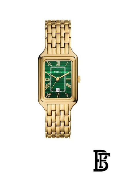 Raquel Three-Hand Date Gold-Tone Stainless Steel Watch ES5341 image 0