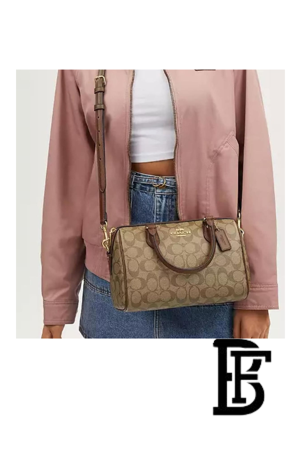 Coach Tan Brown Women Handbag  Cv 961 Imxhe – Elegant Everyday Handbag image 3