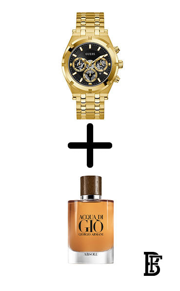 GUESS Men’s analog Stainless Steel watch GW0260G2 + Gift perfume tester 30 ml image 1