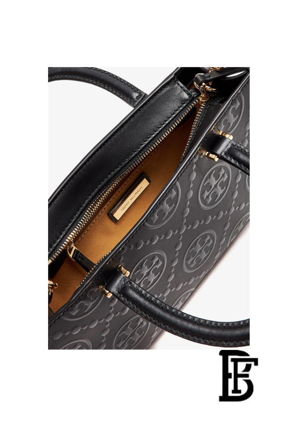 Tory Burch Black Leather Women Handbag 164641 001 – Elegant Everyday Shoulder Bag image 8