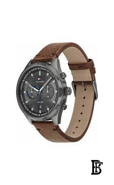 TOMMY HILFIGERMen's Leather Analog Wrist Watch 1791730 image 3