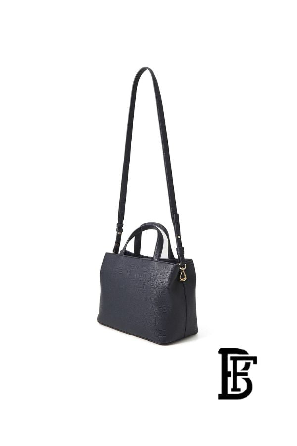 Tommy Hilfiger Blue  Leather Women Handbag Aw0Aw16873– Elegant Everyday Shoulder Bag image 4