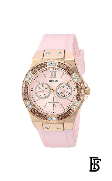 GUESS W1053L3 Women's Silicon Quartz  Analog Wrist Watch image 1