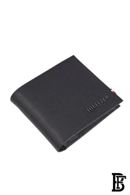 Tommy Hilfiger Leather Wallet for Men  Black .Classic image 2
