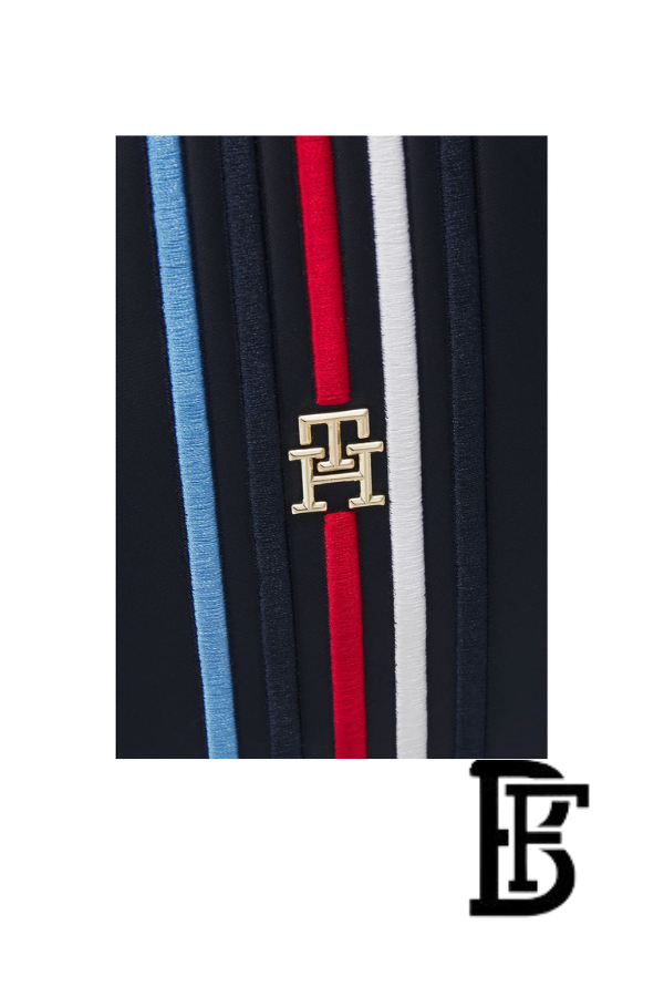 Tommy Hilfiger Navy Blue Leather Women Handbag and cross Aw0Aw15981Dw6 – Elegant Everyday Tote Bag Handbags image 3