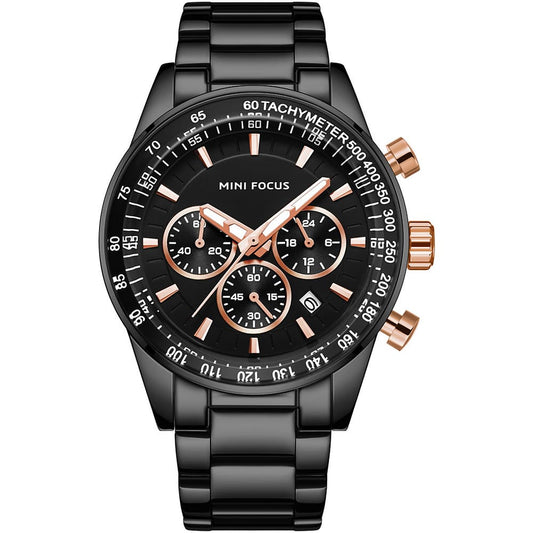 MINI FOCUS Men's Stainless Steel Chronograph Watch mf0187g.04