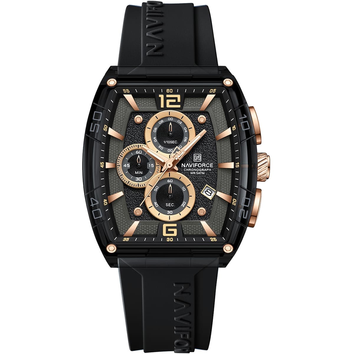 Naviforce Watch For Men NF6101-B-Y-B