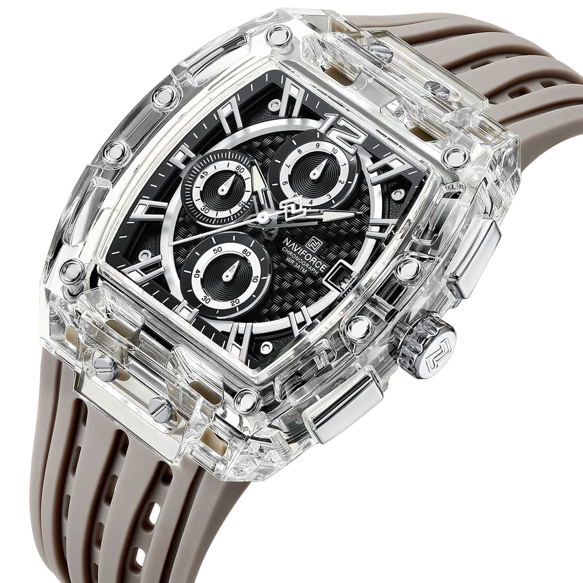 NAVIFORCE  Watch For Men NF7105-S-B-GY