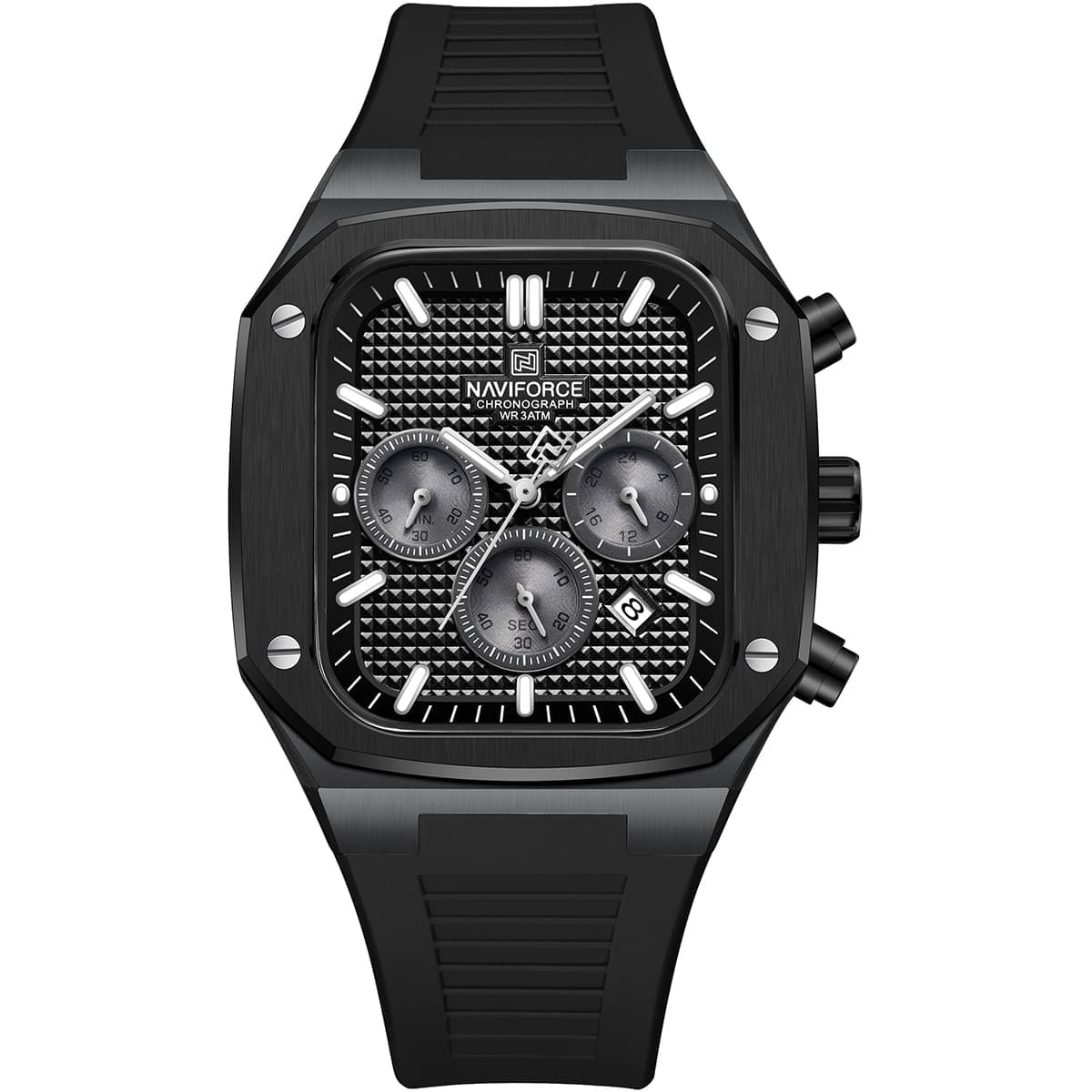 Naviforce Watch For Men NF8037-B-B-B