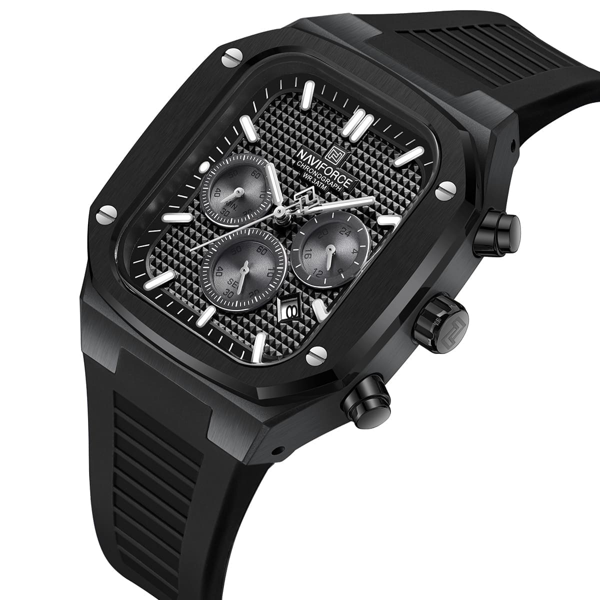 Naviforce Watch For Men NF8037-B-B-B