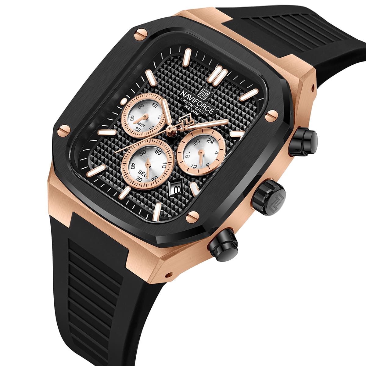 Naviforce Watch For Men NF8037-RG-B-B