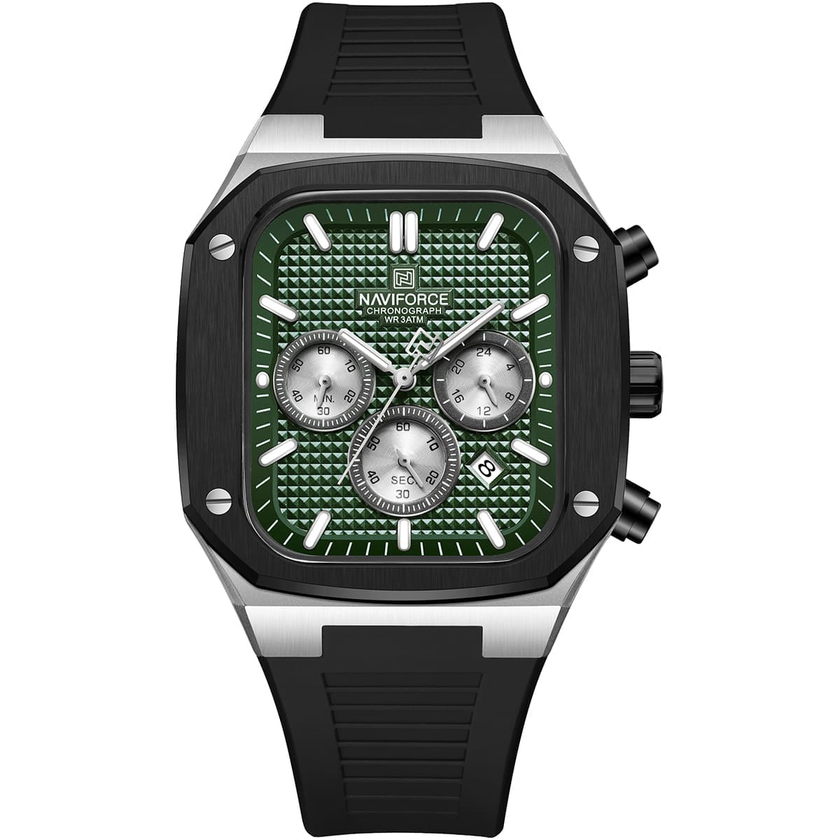 Naviforce Watch For Men NF8037-S-GN-B