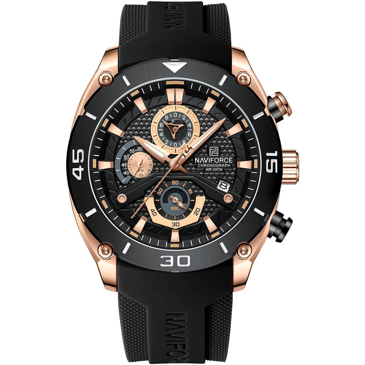 Naviforce Watch For Men NF8038-RG-B-B