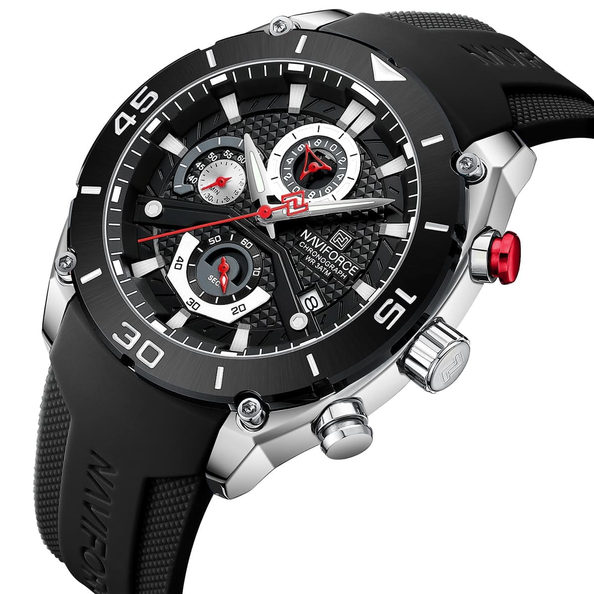 Naviforce Watch For Men NF8038-S-B-B